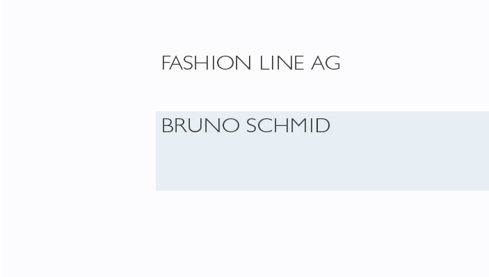 Fashion Line AG  -  Bruno Schmid Modeagentur: Weiter zur Website
